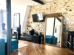Duplex atypique proche Montparnasse & parc expositions